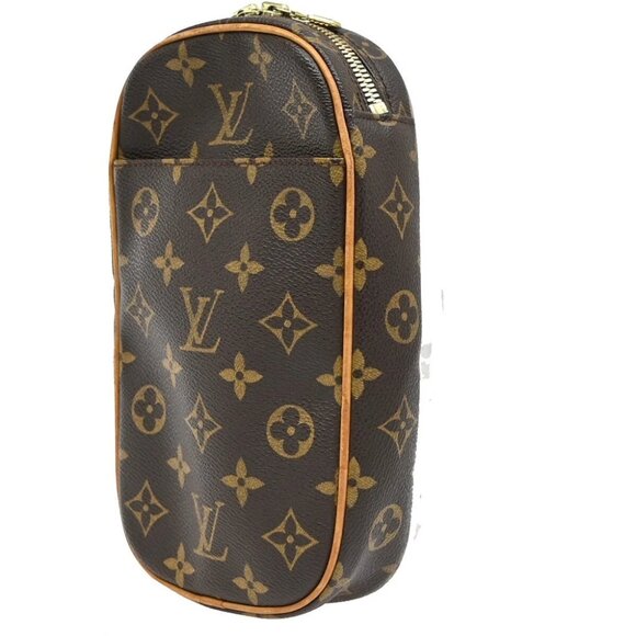 LOUIS VUITTON Pochette Gange Shoulder Bag Monogram Brown Spain - Picture 4 of 16